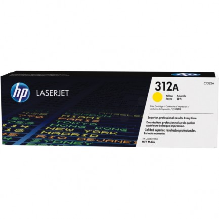 Original HP Toner 312A Y / CF382A gelb für CF382A
