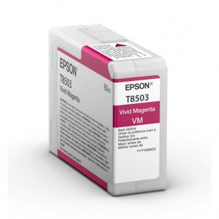 Original Epson Tinte T8503 M / C13T850300 magenta für C13T850300