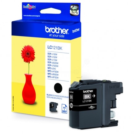 Original Brother LC121BK Tinte, schwarz für  LC-121BK