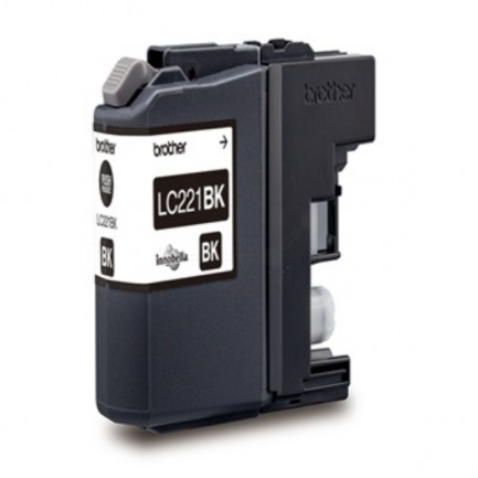 Original Brother LC221BK Tinte, schwarz für LC-221BK