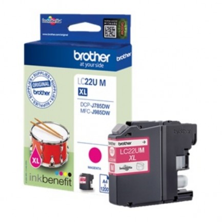 Original Brother LC22UM Tinte, magenta für LC-22UM
