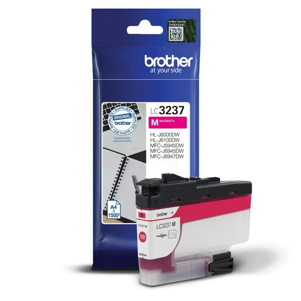 Original Brother Tinte LC-3237 M / LC-3237M magenta für LC-3237M