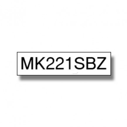 Original Brother MK-221SBZ BK-W / MK-221SBZ schwarz weiß für MK-221SBZ