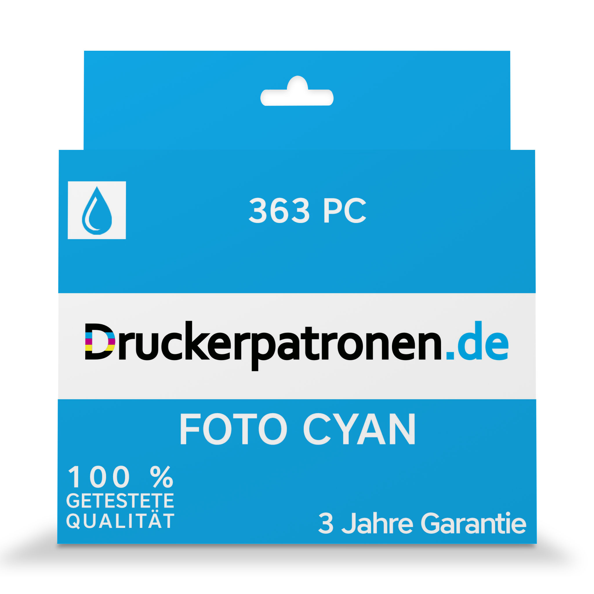 Kompatibel HP Tinte 363 PC / C 8774 EE foto cyan für C 8774 EE