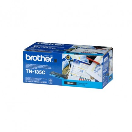 Original Brother Toner TN-135 C / TN-135C cyan für TN-135C