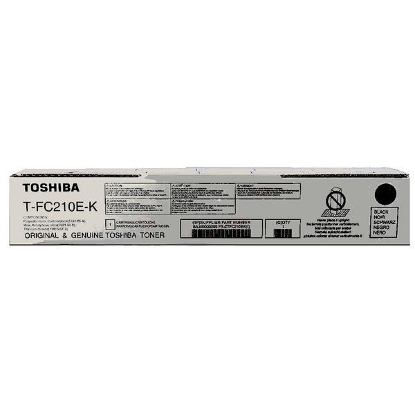 Original Toshiba Toner T-FC 210 EK BK / 6AJ00000162 schwarz für 6AJ00000162