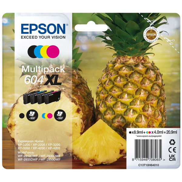 Original Epson Tinte C13T10H64010 / 604XL / C13T10H64010 gelb für C13T10H64010
