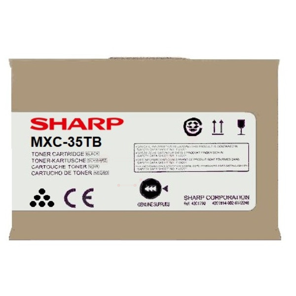 Original Sharp Toner MXC-35 TB BK / MXC-35TB schwarz für MXC-35TB