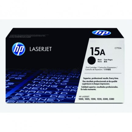 Original HP Toner 15A BK / C7115A schwarz für C7115A