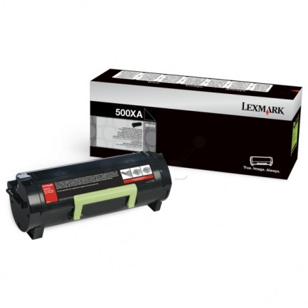 Original Lexmark Toner 502X BK / 50F2X00 schwarz für 50F2X00