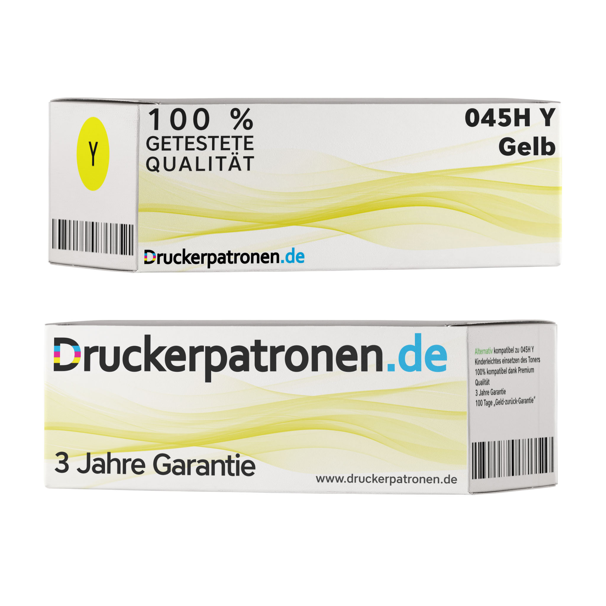 Kompatibel Canon Toner 045H Y / 1243 C 002 gelb für 1243 C 002