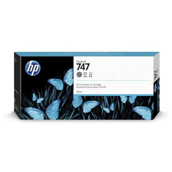Original HP Tinte 747 grau / P2V86A grau für P2V86A
