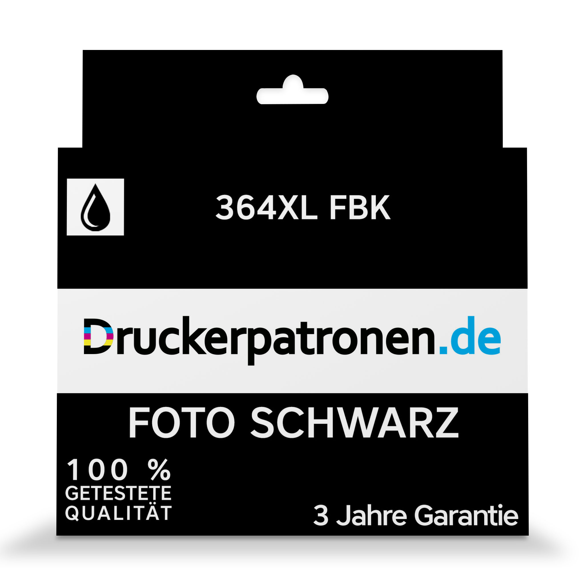 Kompatibel HP Tinte 364XL FBK / CB 322 EE foto schwarz für CB 322 EE