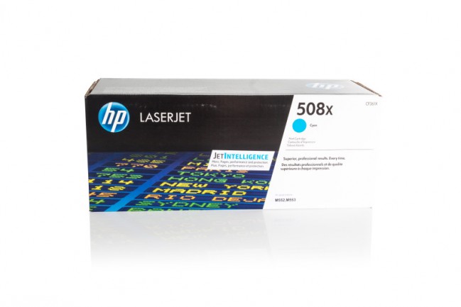 Original HP Toner 508X C / CF361X cyan für CF361X