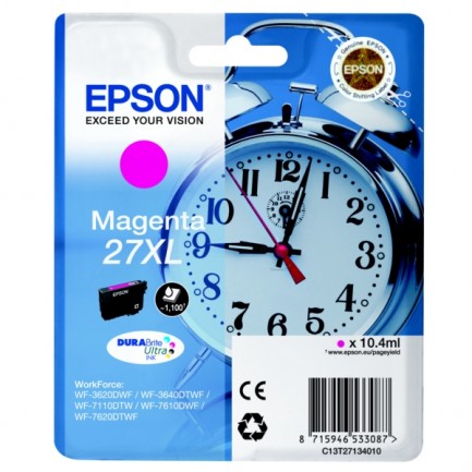 Original Epson Tinte 27XL M / C13T27134012 magenta für C13T27134012