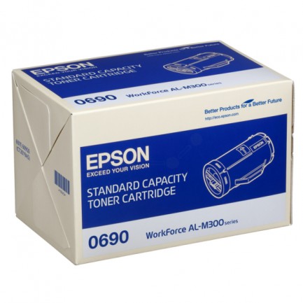 Original Epson Toner 690 BK / C13S050690 schwarz für C13S050690