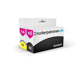 Kompatibel Canon Tinte 6x PGI-35 BK, 4x CLI-36 C-M-Y / 1509 B 001 schwarz color für 1509 B 001