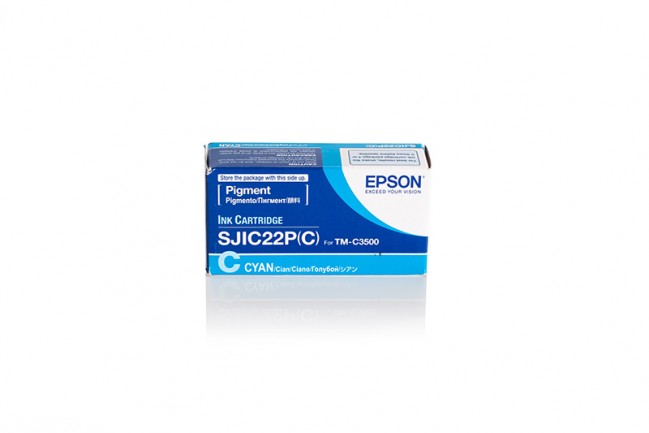 Original Epson Tinte SJI-C-22-P-(C) / C33S020602 cyan für C33S020602