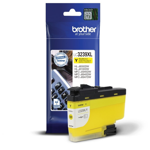 Original Brother Tinte LC-3239 XL Y / LC-3239XLY gelb für LC-3239XLY