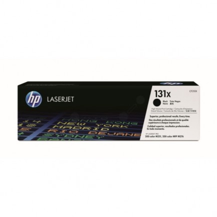 Original HP Toner 131X BK / CF210X schwarz für CF210X