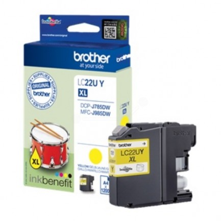 Original Brother LC22UY Tinte, gelb für LC-22UY