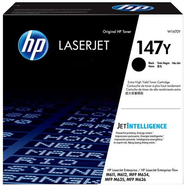 Original HP Toner 147Y BK / W1470Y schwarz für W1470Y