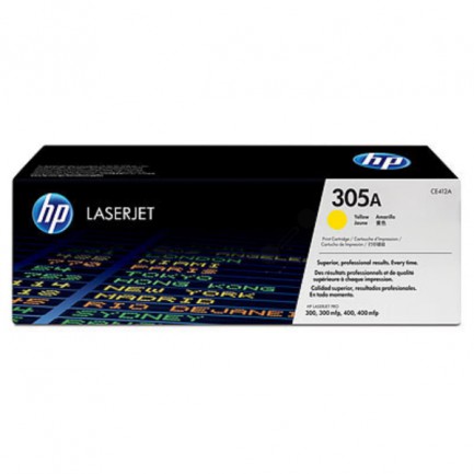 Original HP Toner 305A Y / CE412A gelb für CE412A