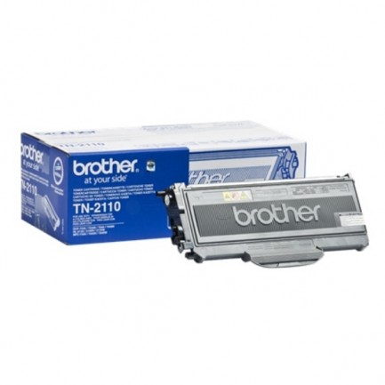 Original Brother Toner TN-2110 BK / TN-2110 schwarz für TN-2110