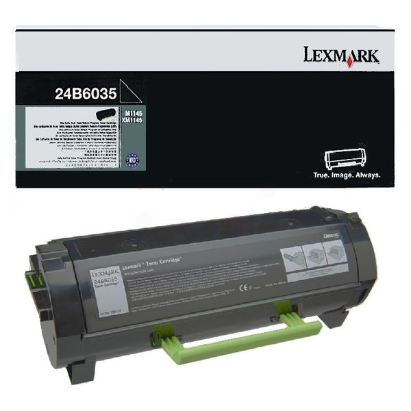Original Lexmark Toner 24B6035 BK / 24B6035 schwarz für 24B6035