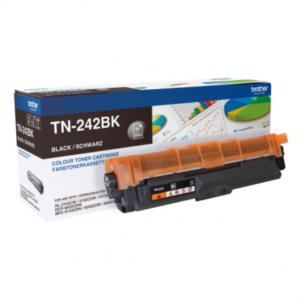 Original Brother TN242BK Toner, schwarz für  TN-242BK
