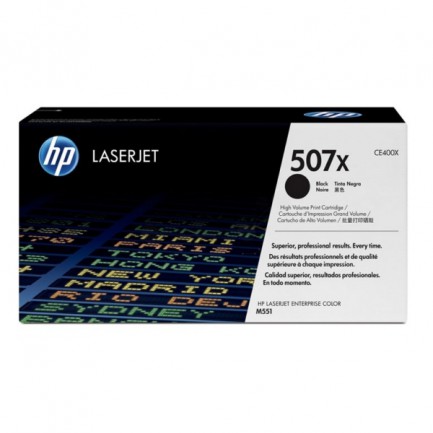 Original HP Toner 507X BK / CE400X schwarz für CE400X