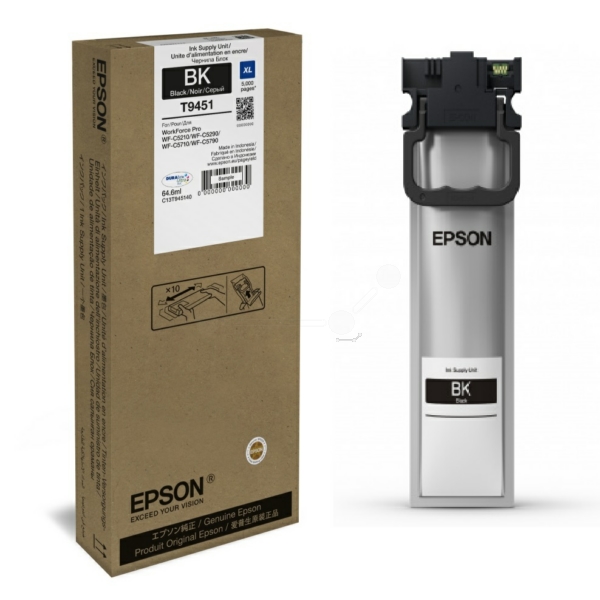 Original Epson Tinte T9451 BK / C13T945140 schwarz für C13T945140