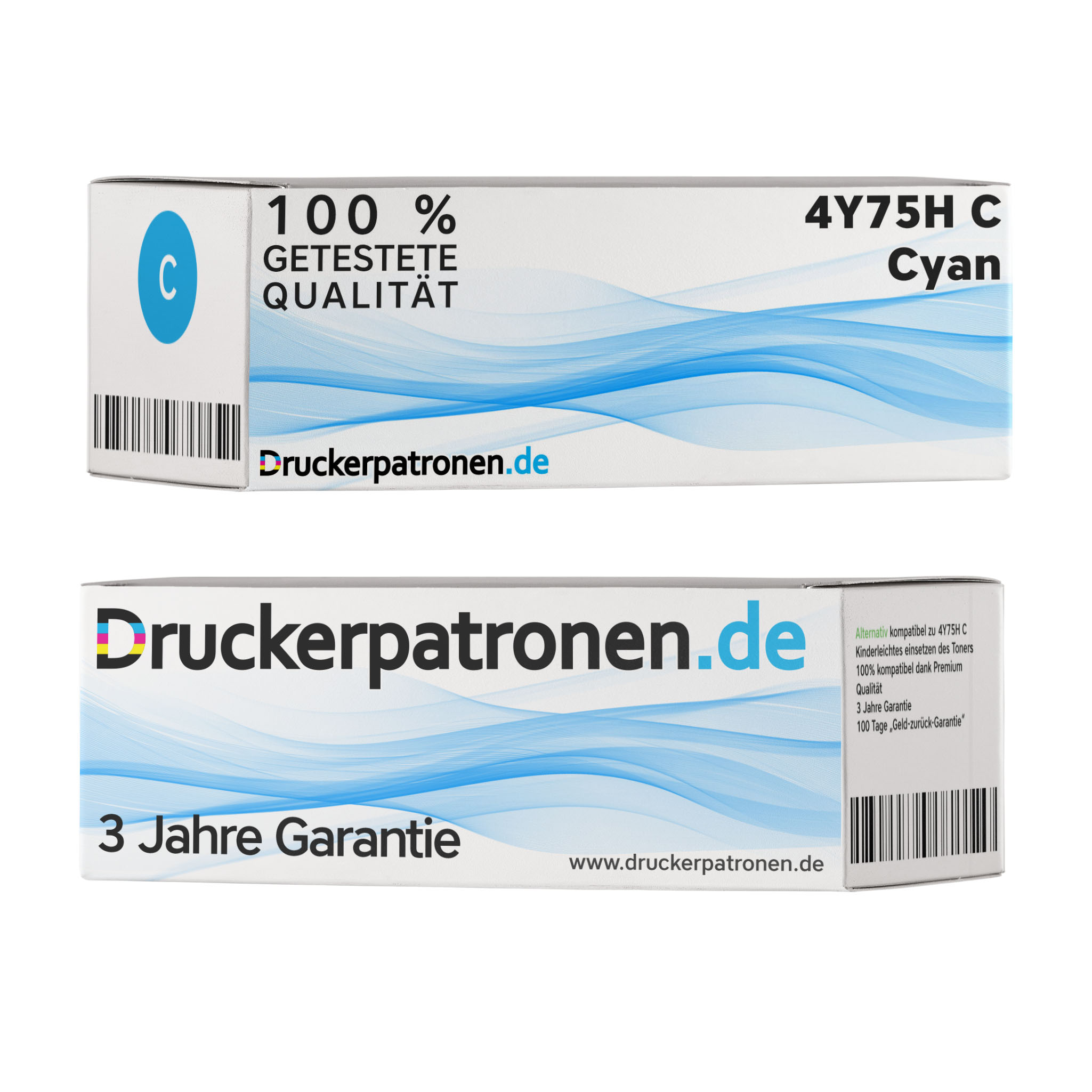 Kompatibel Dell Toner 4Y75H C / 593-BBSF cyan für 593-BBSF