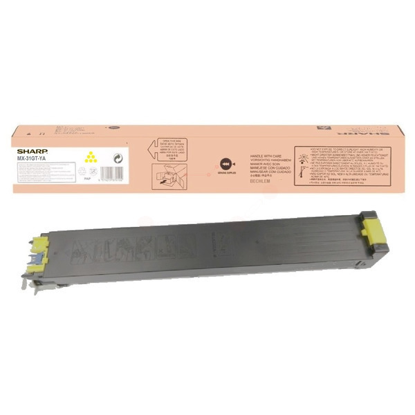 Original Sharp Toner MX-31 GTYA / MX-31GTYA gelb für MX-31GTYA