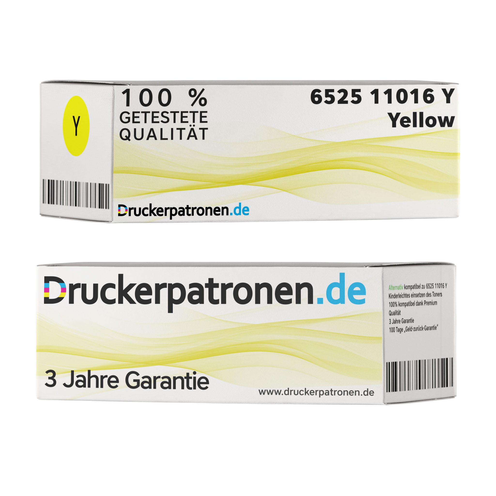 Kompatibel Utax Toner 6525 11016 Y / 6525 11016 gelb für 6525 11016