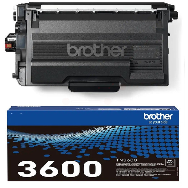 Original Brother Toner TN-3600 / TN-3600 schwarz für TN-3600