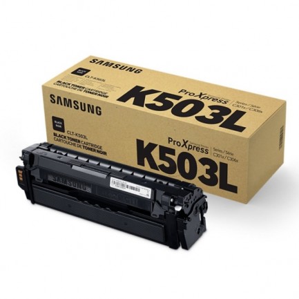 Original HP Toner CLT-K503L BK / SU147A schwarz für SU147A