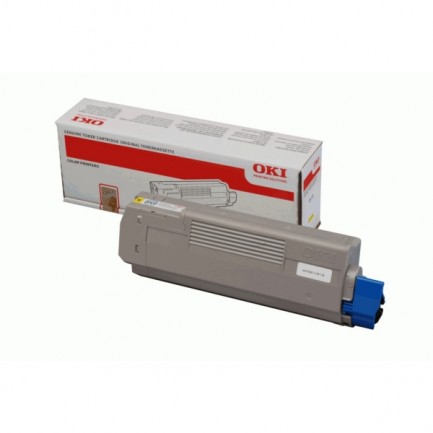 Original Oki Toner 44315305 Y / 44315305 gelb für 44315305