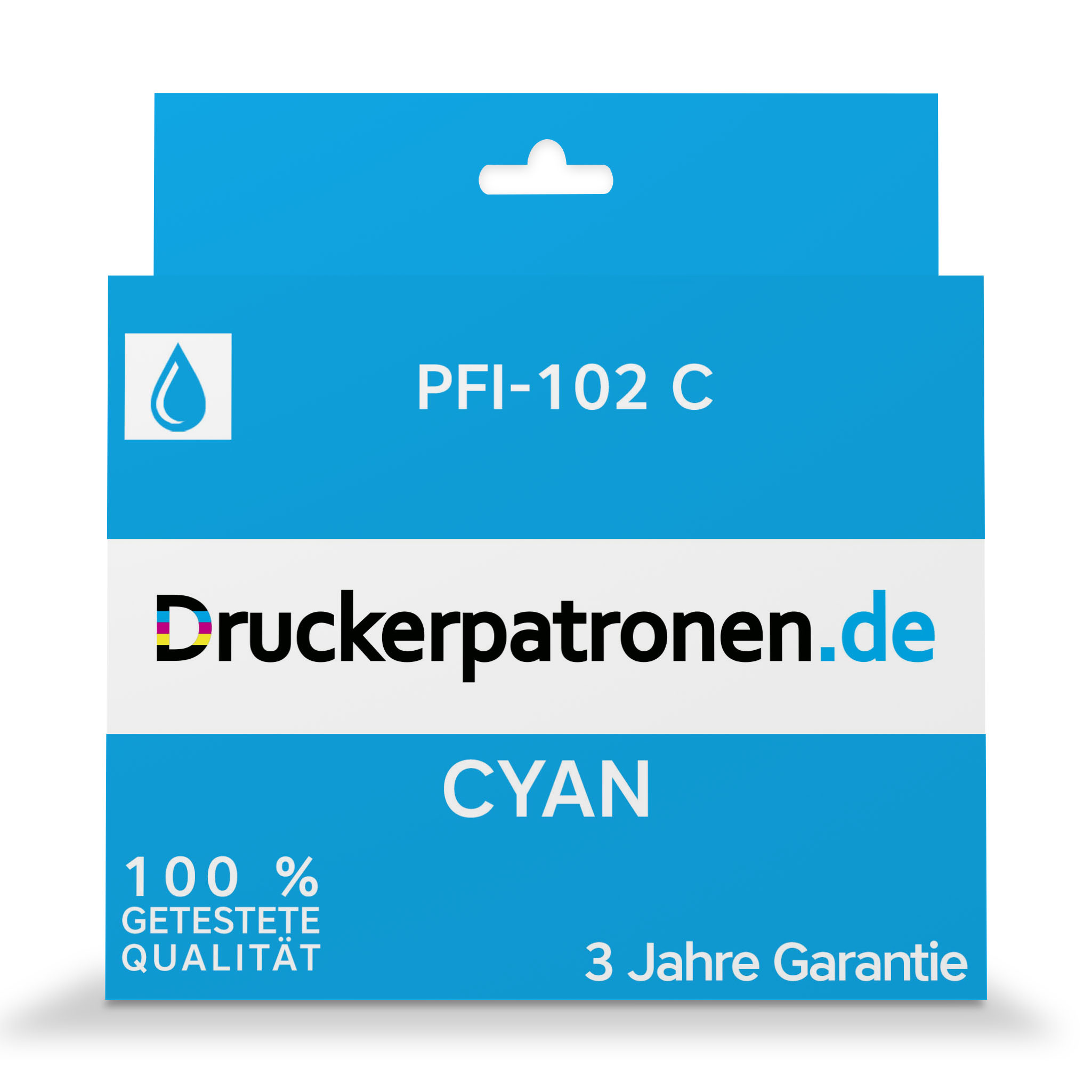 Kompatibel Canon Tinte PFI-102 C / 0896 B 001 cyan für 0896 B 001