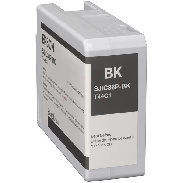 Original Epson Tinte SJIC-36-P-K BK / C13T44C140 schwarz für C13T44C140