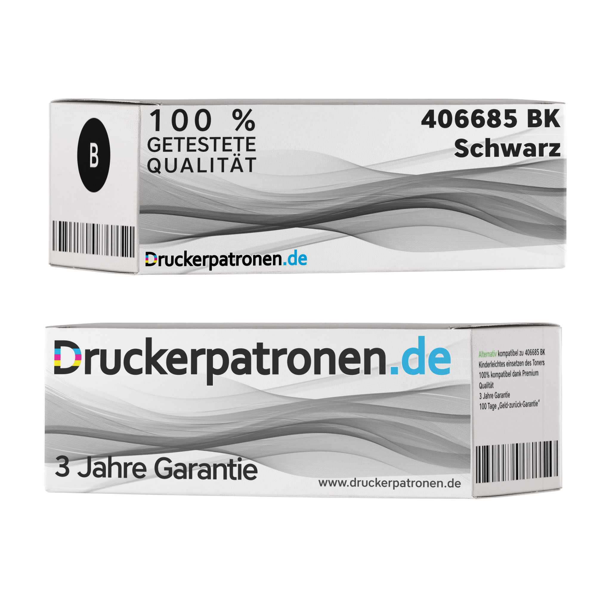 Kompatibel Ricoh Toner 406685 BK / 406685 schwarz für 406685