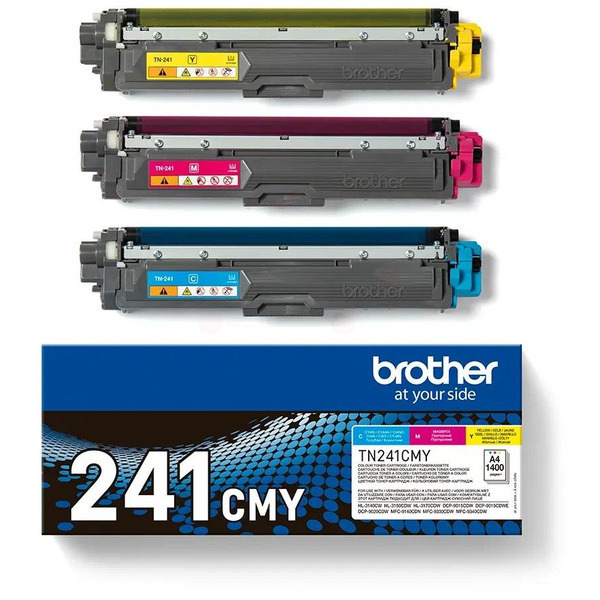 Original Brother Toner TN-241 CMY C M Y / TN-241CMY cyan magenta gelb für TN-241CMY