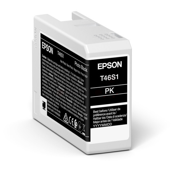 Original Epson Tinte T46S1 BK / C13T46S100 schwarz für C13T46S100