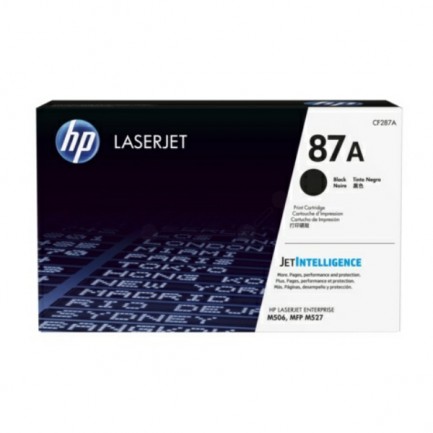 Original HP Toner 87A BK / CF287A schwarz für CF287A