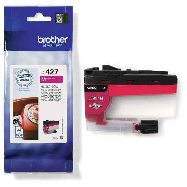 Original Brother Tinte LC-427 M / LC-427M magenta für LC-427M