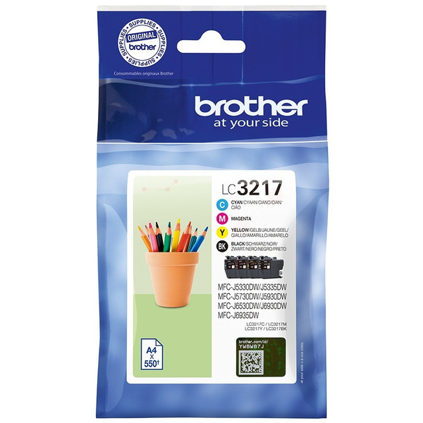 Original Brother LC3217VALDR Tinte Multipack für LC-3217VALDR