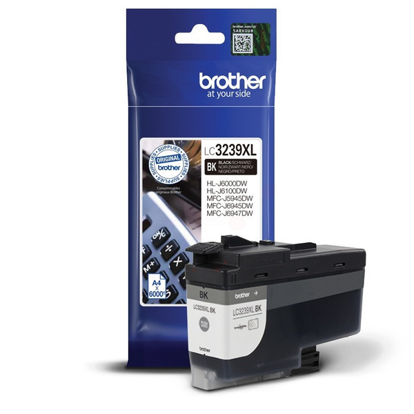 Original Brother Tinte LC-3239 XL BK / LC-3239XLBK schwarz für LC-3239XLBK