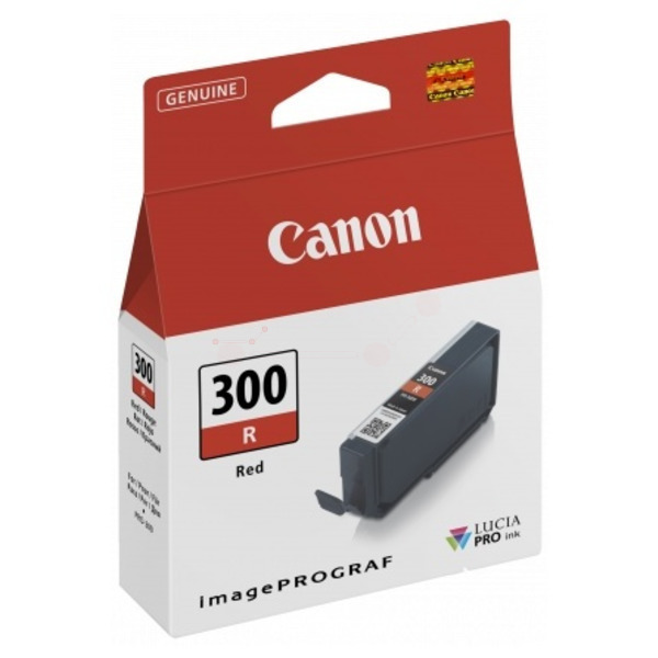 Original Canon Tinte PFI-300 R / 4199C001 rot für 4199C001