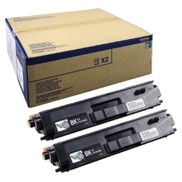 Original Brother Toner TN-900 BK TWIN / TN-900BKTWIN schwarz für TN-900BKTWIN