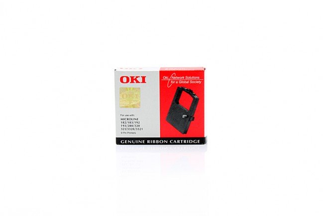 Original Oki Band 09002303 BK / 09002303 schwarz für 09002303